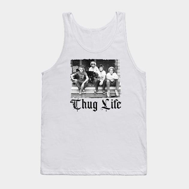 THUG LIFE THE GOLDEN GIRLS BLACK Tank Top by susahnyages